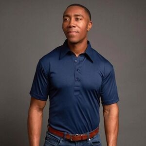 Collars & Co. NWOT The Original Dress Collar Polo - Size Large